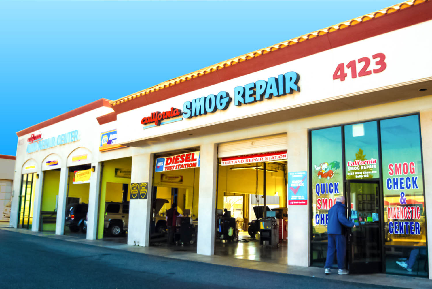 California Smog Repair, smog and auto repair shop in West Fresno